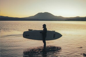 High-Endurance Adventurer Andrew Hughes Realizes Guinness World Record Paddle Boarding on One of Earth's Highest Lakes