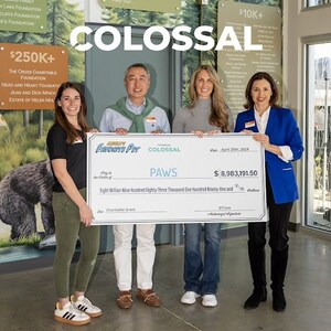 Colossal Raises a Pawsitively Awesome $8.9 Million to Benefit Progressive Animal Welfare Society