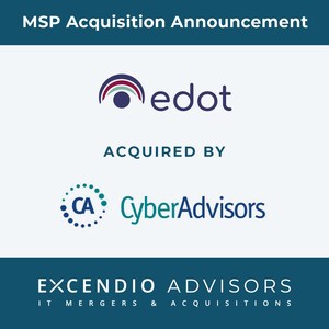 Excendio Advisors MSP Acquisition Announcement: eDot acquired by Cyber Advisors