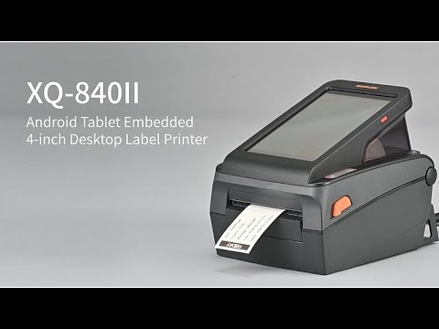 BIXOLON Unveils Innovative XQ-840ll Android™ Tablet Integrated Desktop Label Printer