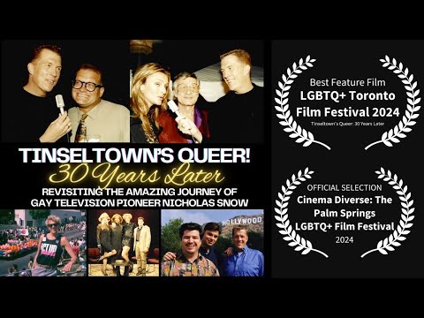 "Tinseltown's Queer: 30 Years Later" is a brave, bold, coming-out-in-Hollywood-before-almost-anyone documentary streaming worldwide in Our Pride Shorts &amp; Arts Fest