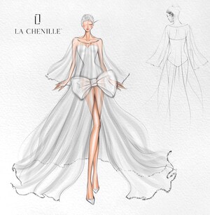 Why Choose One? Brides Are Embracing the Wedding Wardrobe and La Chenille Bridal Bikini is Here For It