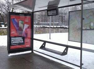 Rīgas Satiksme (Riga municipality public transportation) achieves significant cost and carbon savings with Papercast e-paper