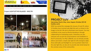Women of Global Change Philippine Chapter Illuminates Lives with Project LUV