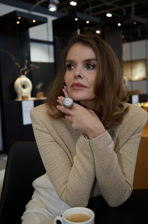 Ukrainian heritage and jewellery took centre stage at the "Beyond Time" exhibition by the Strong &amp; Precious Art Foundation